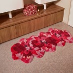 Bonnie and Neil | Long Bath Mat | Pansy Pink